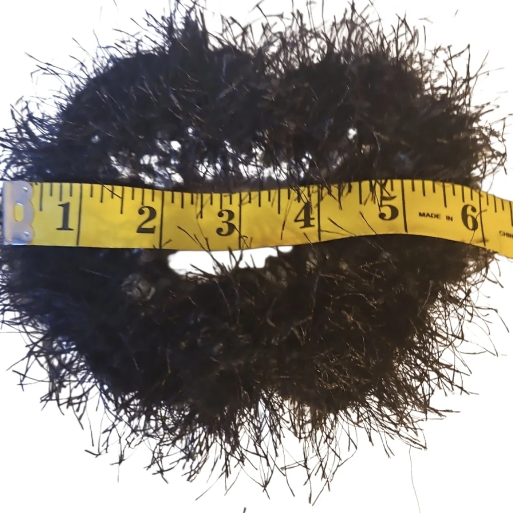Hand Crafted Black Swan Tutu Scrunchie 6